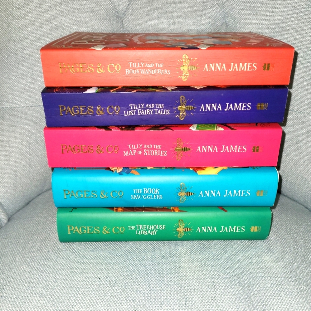 Pages & Co book series by Anna James